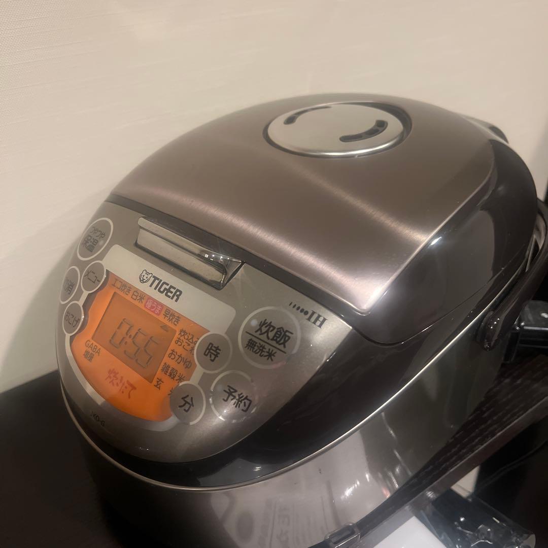 【2/14まで】TIGER IH炊飯器 シルバー