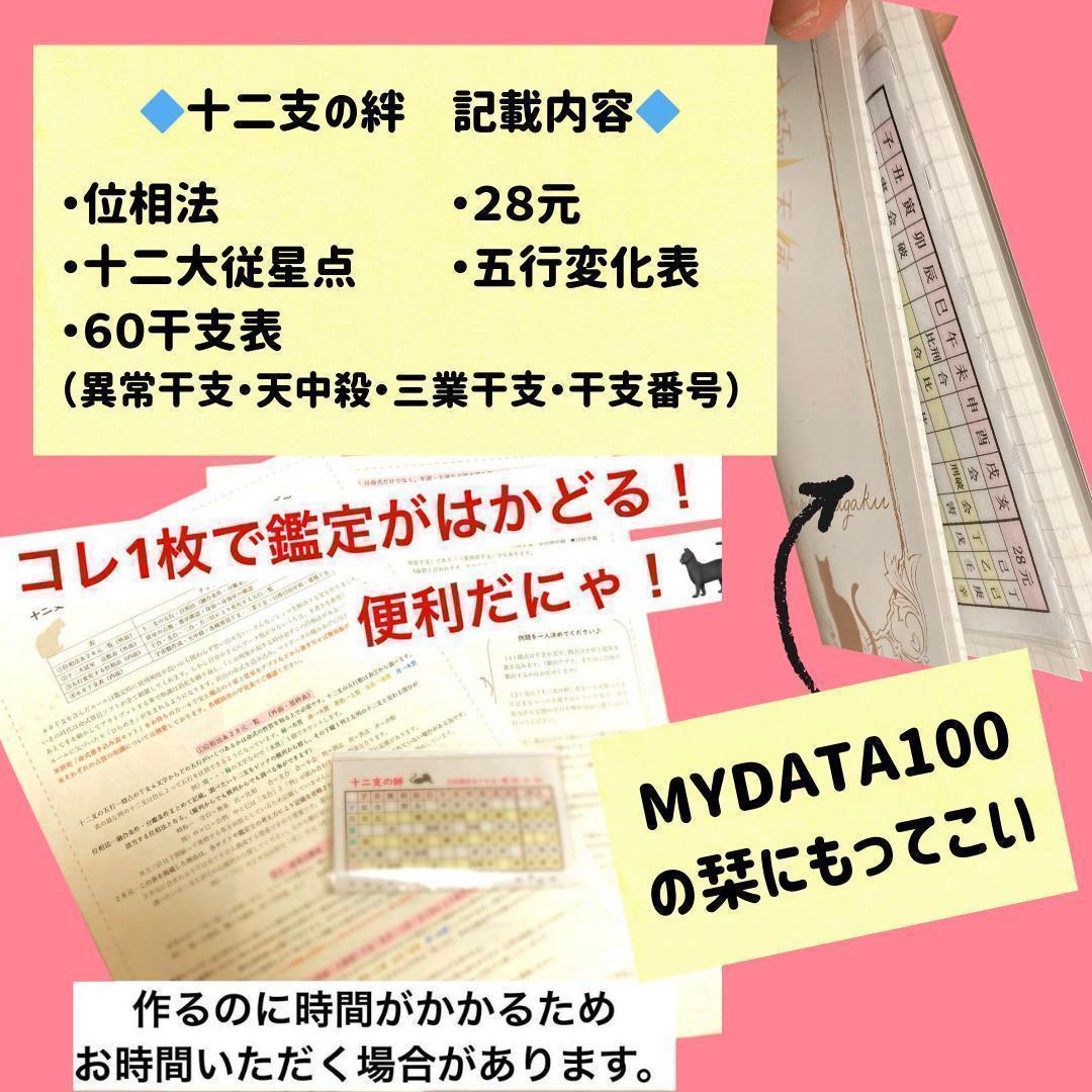 【￥11,000引】ゆめ乃算命学　本気のフルハウス　算命学　独学