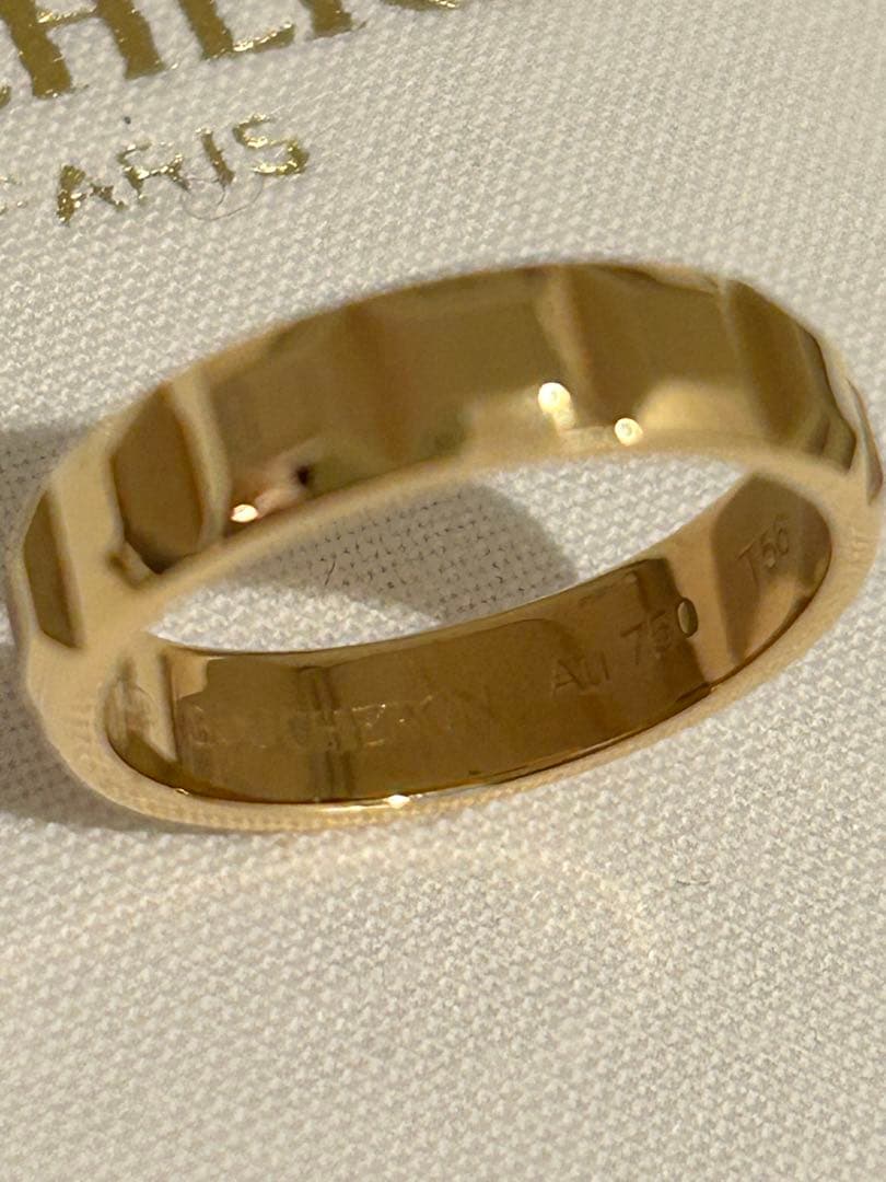 ☆BOUCHERON キャトルクルドパリ　ラージ #56 YG