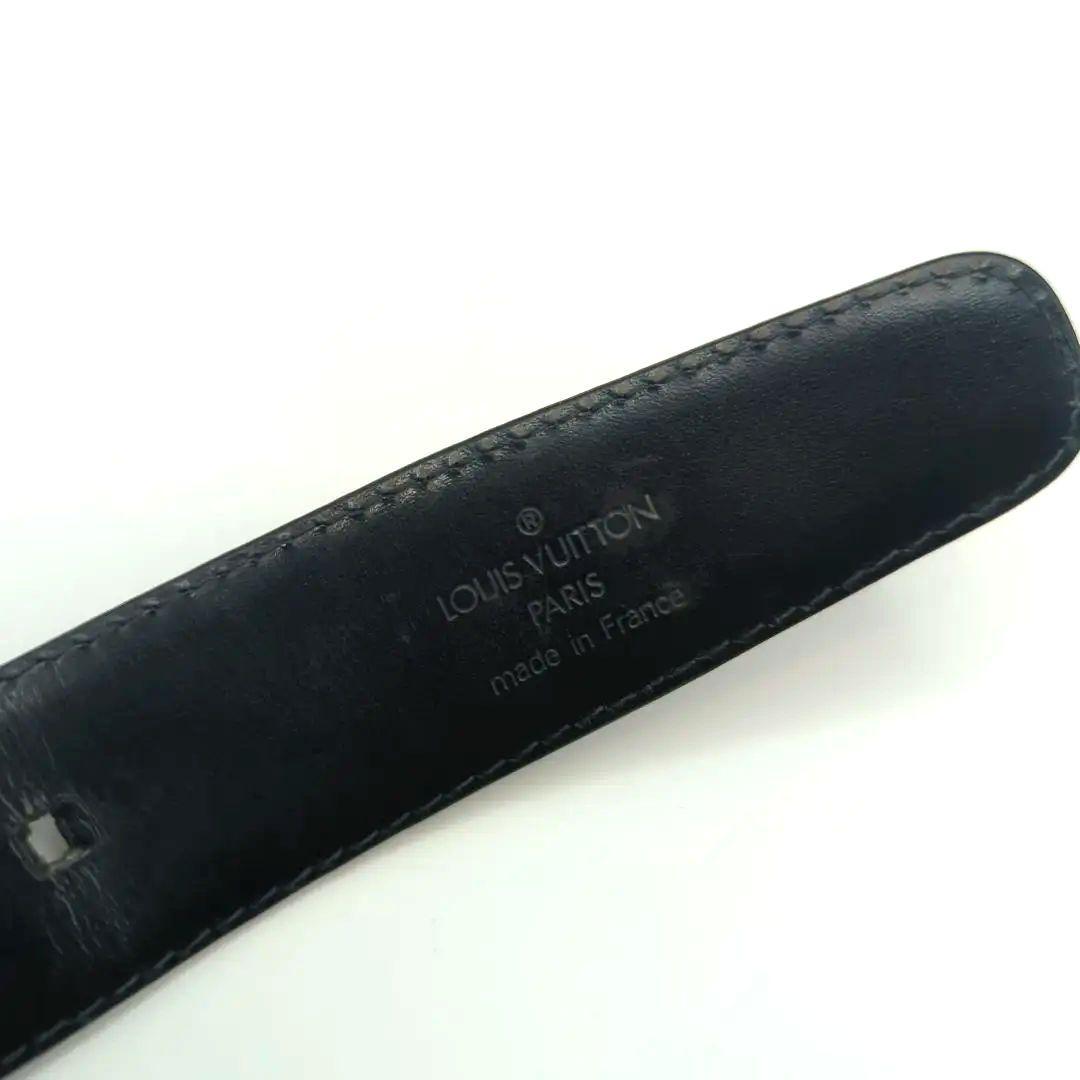 Louis Vuitton エピ ブラック ベルト ゴールド 即日発送