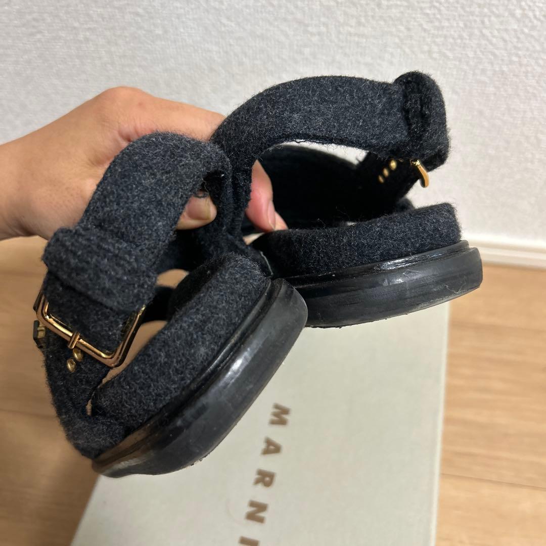 マルニ　MARNI ウールサンダル
