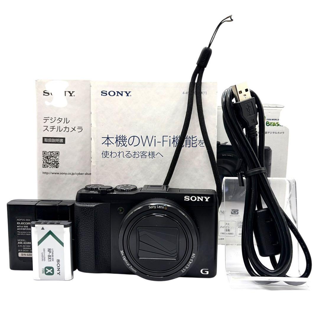 【箱付き/動作品】SONY DSC-HX50V コンデジ 光学30倍 Wi-Fi