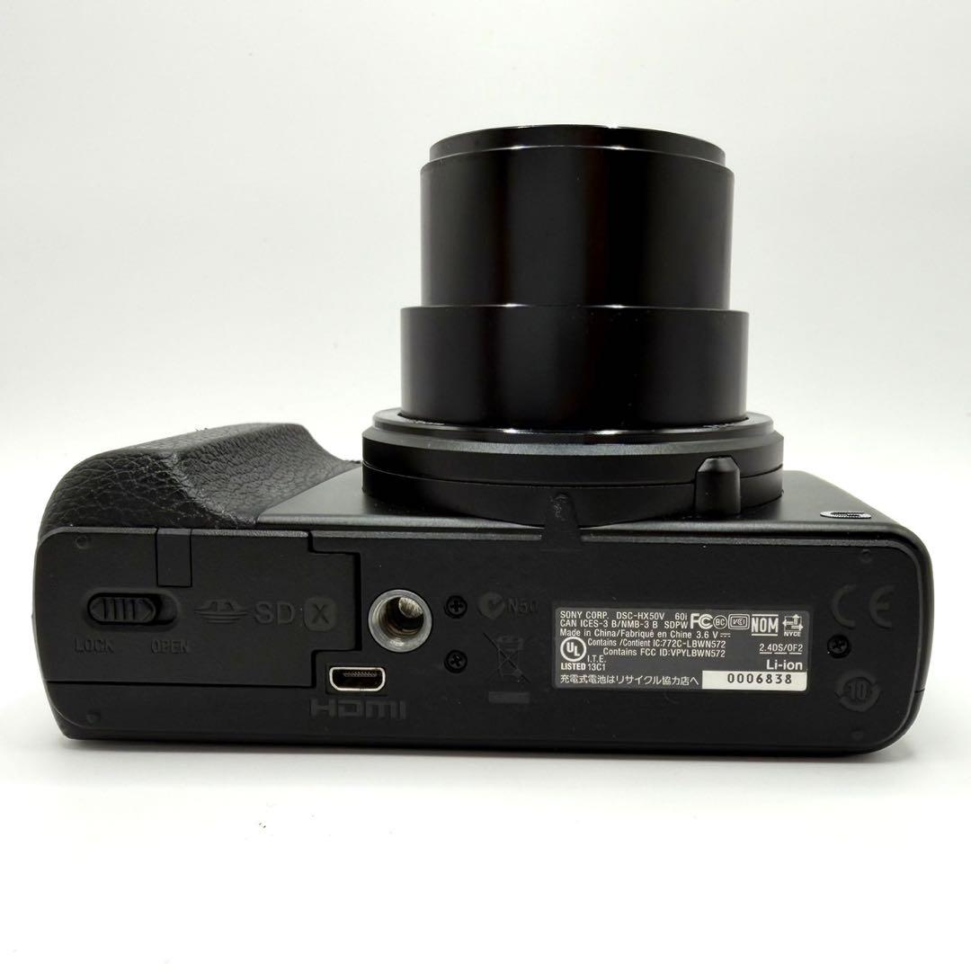 【箱付き/動作品】SONY DSC-HX50V コンデジ 光学30倍 Wi-Fi