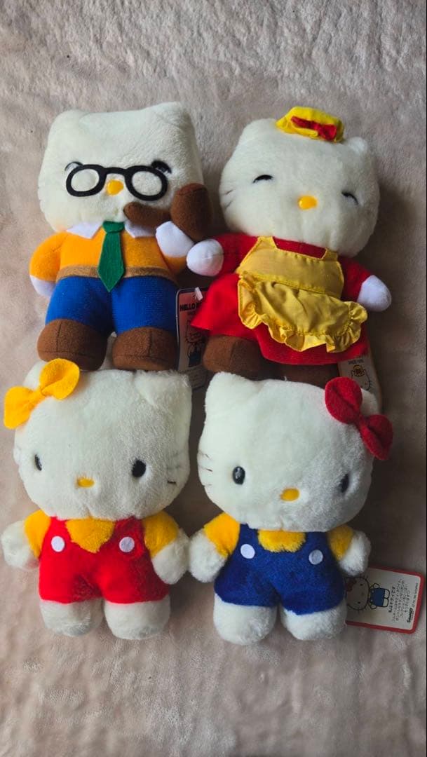 ハローキティ ミミィ ハローキティパパ ハローキティママ 1998年 ぬいぐるみ