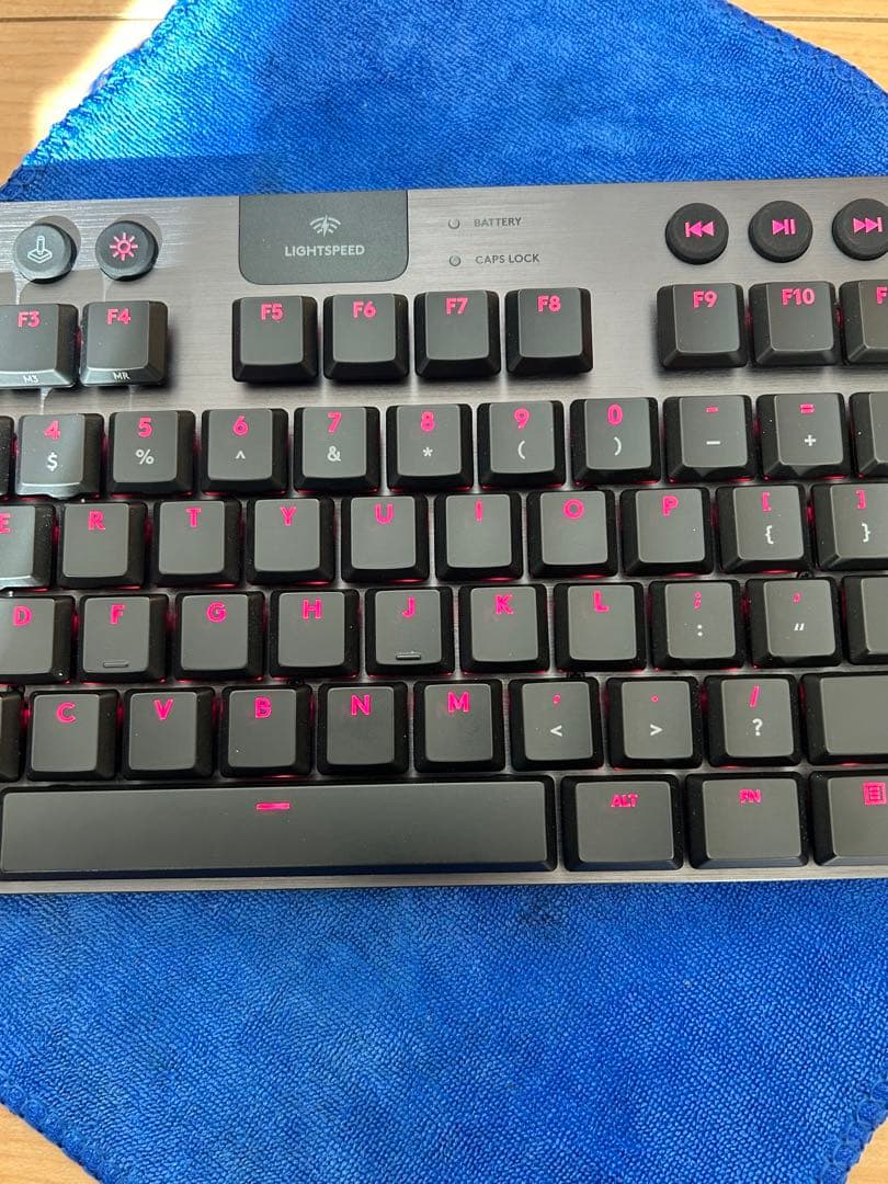 2台セット Logitech G915 TKL ゲーミングキーボード ワイヤレス