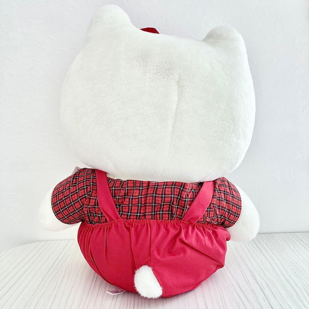 J*1様 ❤️美品 未使用 当時物 オーバーオール ハローキティぬいぐるみ (L