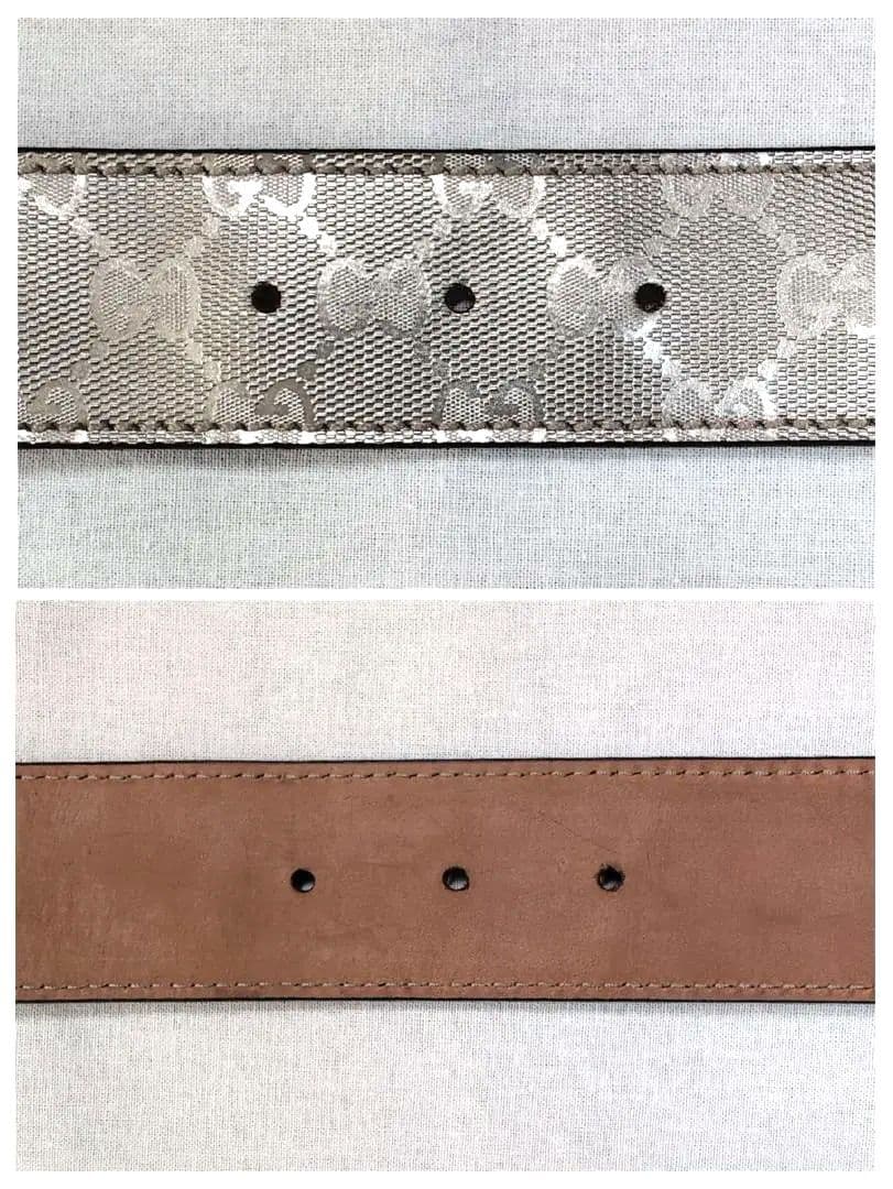 GUCCI インターロッキングG 80cm±3 シャンパンゴールド d28