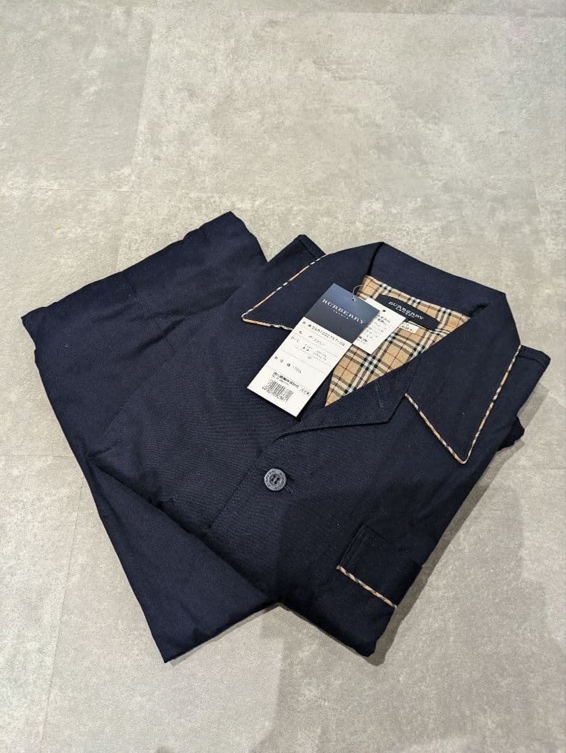 新品 バーバリー ペア パジャマ ルームウェア