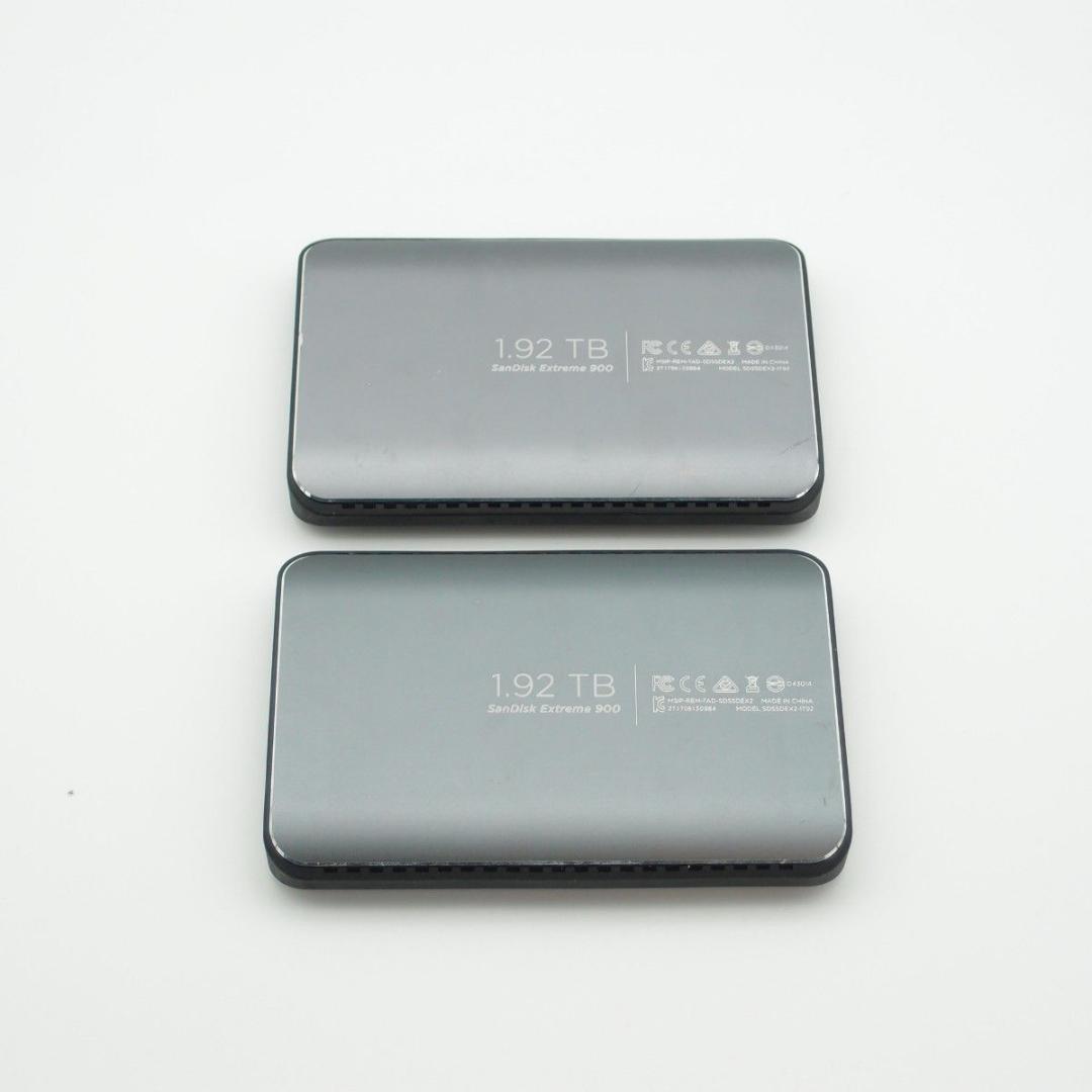 【即発送】Sandisk Extreme900 1.92TB 2個 外付けSSD