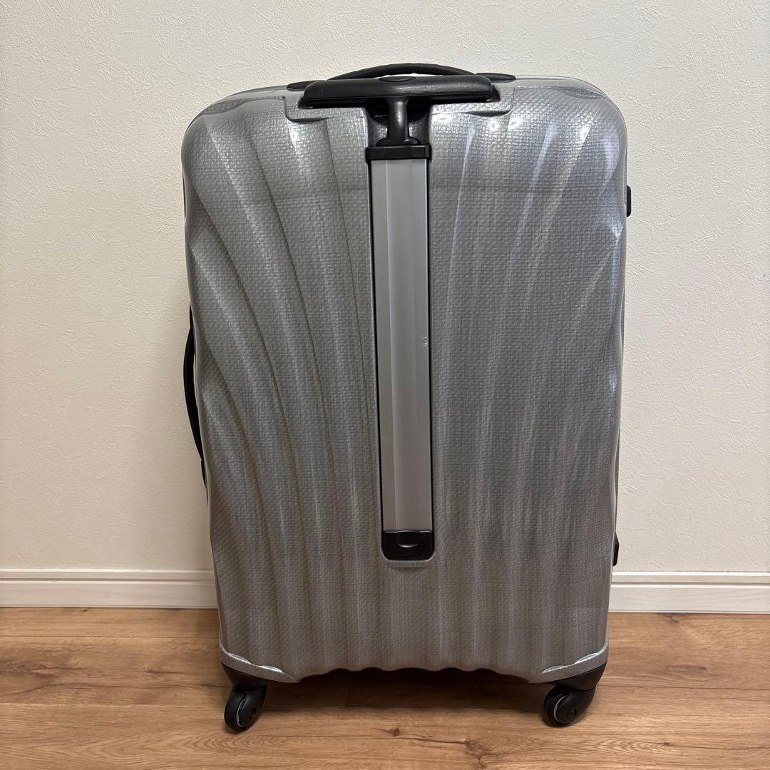 サムソナイトコスモライトスピナー75 旧式　シルバー色　たのメル便利用