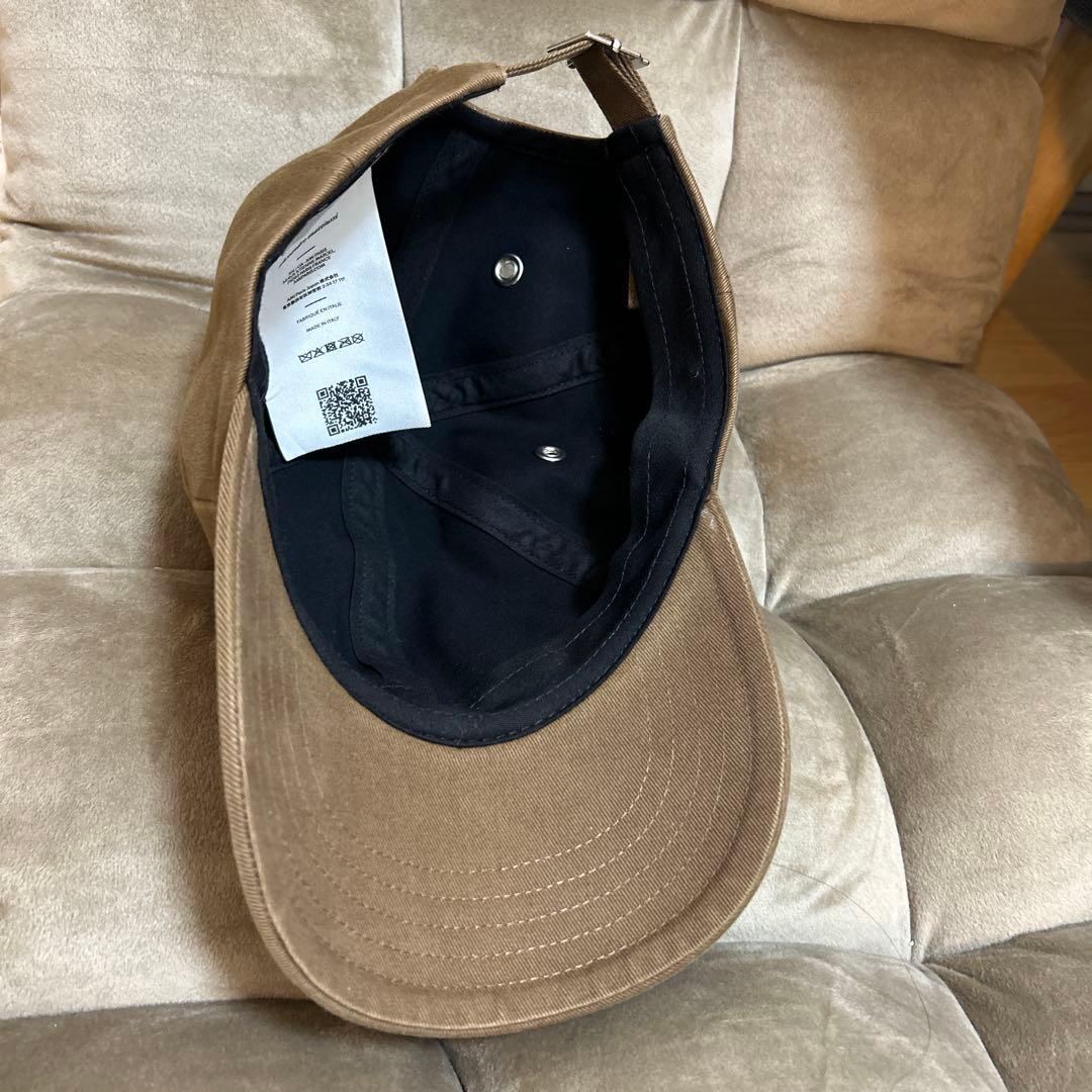 ami paris キャップ ブラウン