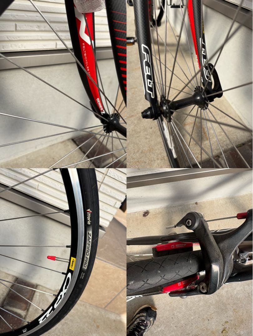 N*3様 Felt Z85 ロードバイク 700C×25C 540mm 競技用自