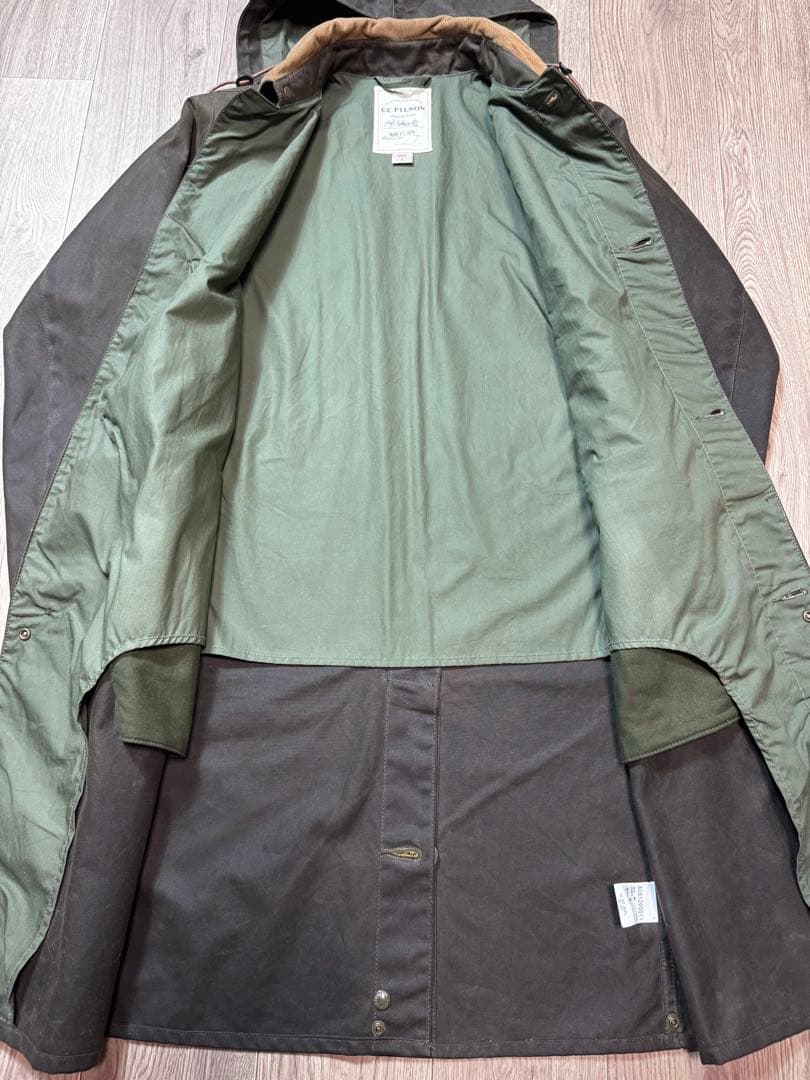 【未使用品】Nigel Cabourn × FILSON オイルドロングコート