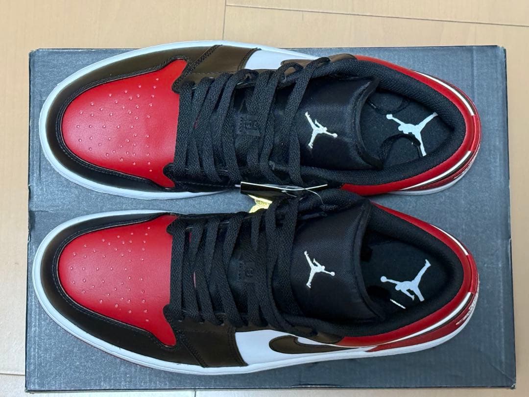 ゆう新品未使用/Nike Air Jordan 1 LowBred Toe