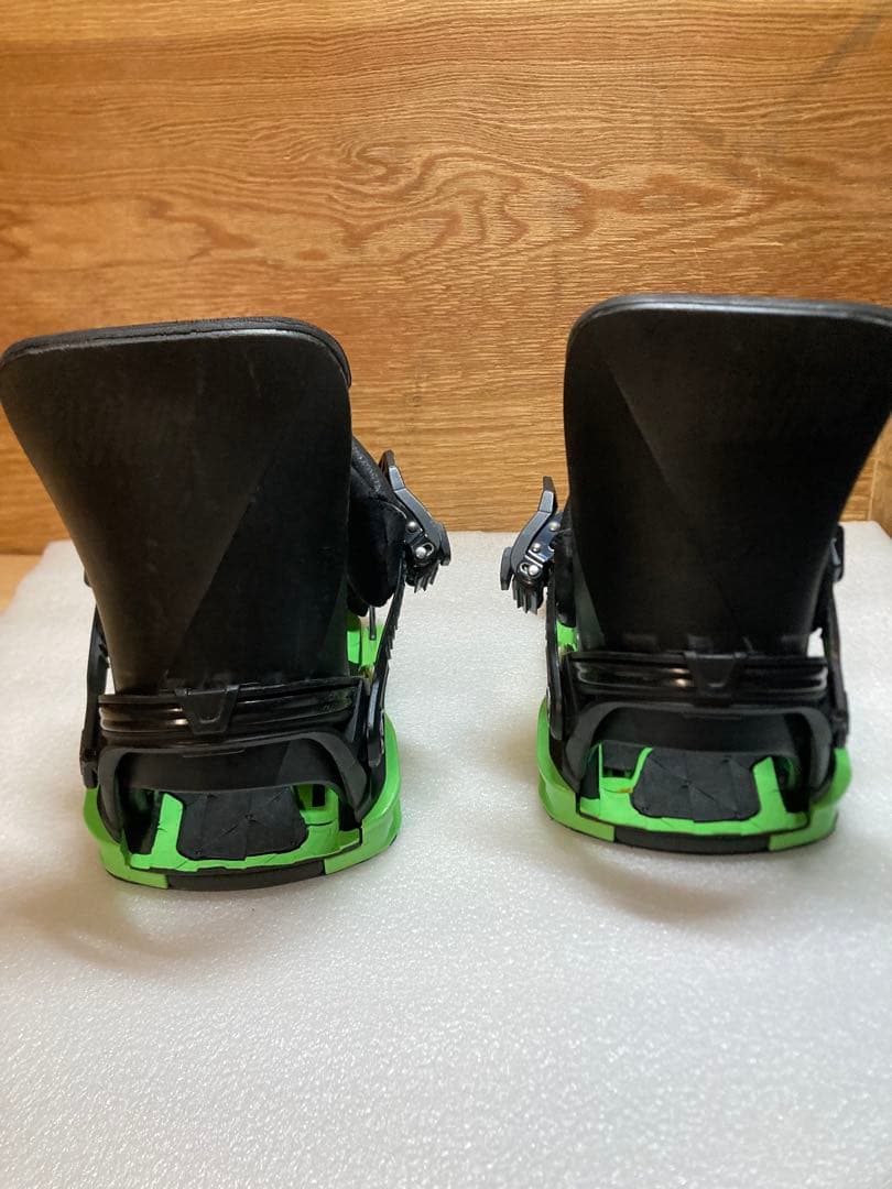 SALOMON DISTRICT スノーボード ビンディング グリーン　S