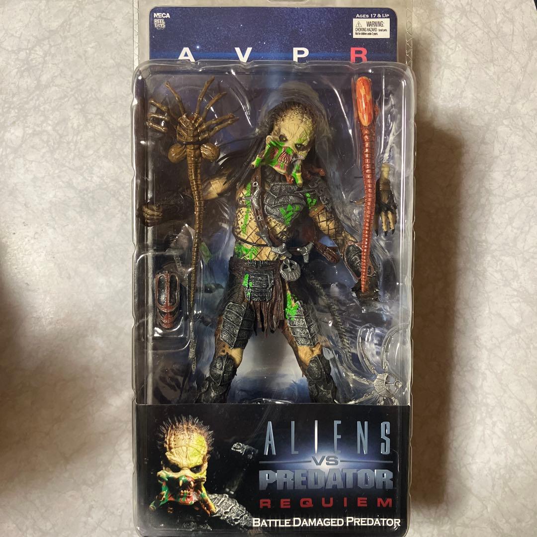 エイリアンvsプレデター　レクイエム　フィギュア　バトルダメージプレデター