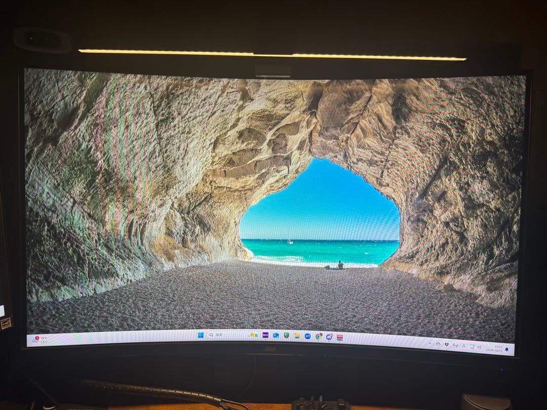 【極美品】Jlink ゲーミングモニター32インチ湾曲240Hz 1ms