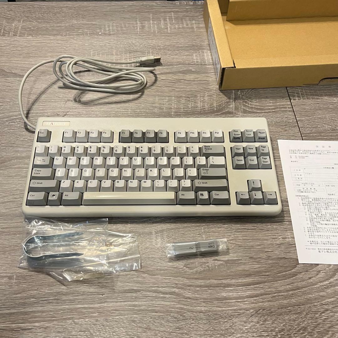 Topre Realforce 86U (SE0500) 英語配列 テンキーレス