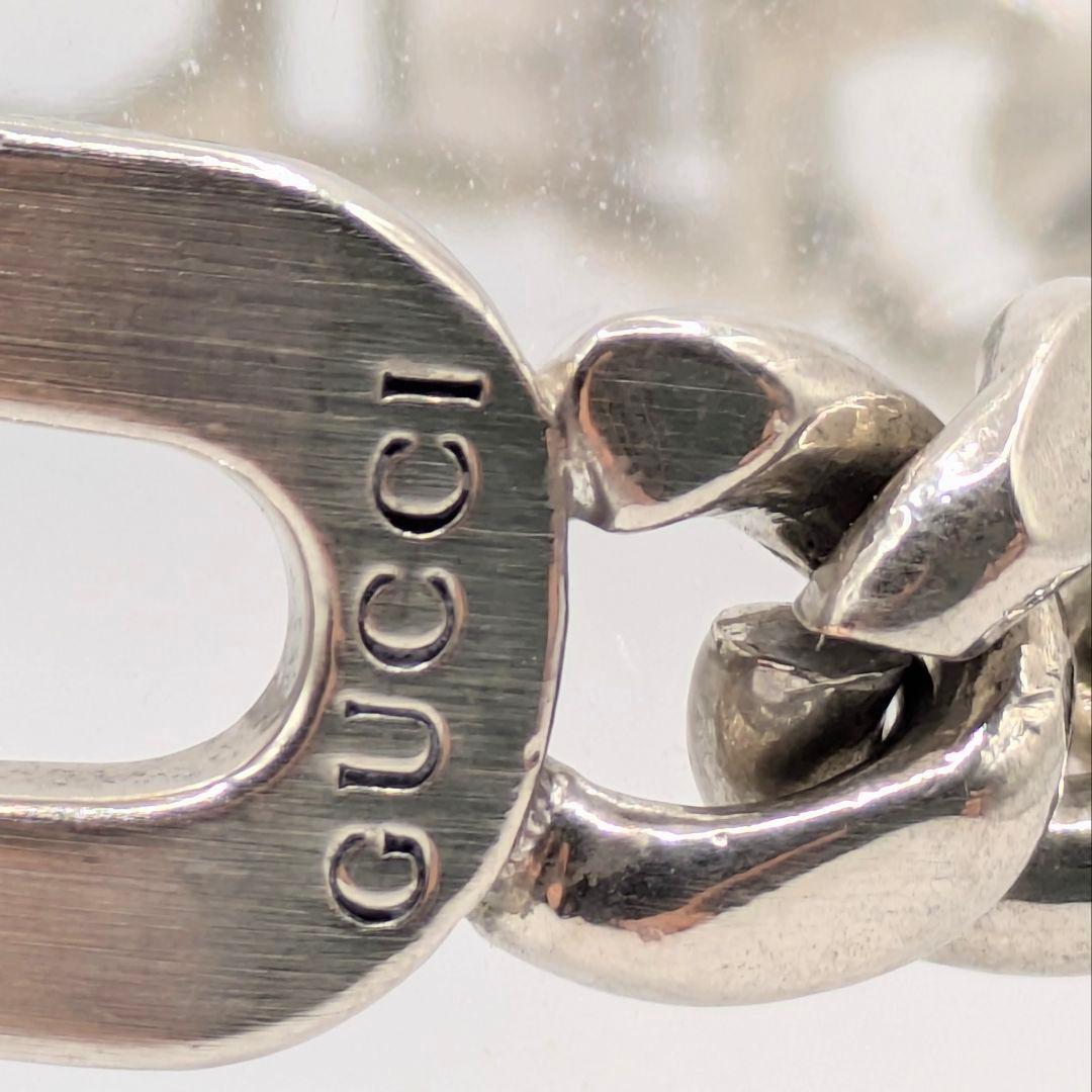 GUCCI グッチ インターロッキング 喜平調ブレスレット 箱付