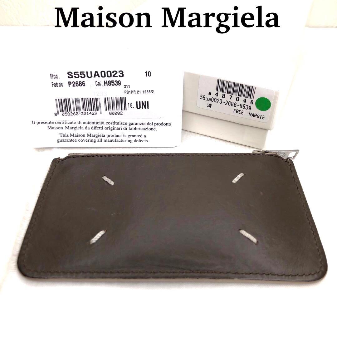 メゾンマルジェラ　カードケース　ケース　パスケース　ミニ財布　レザー財布