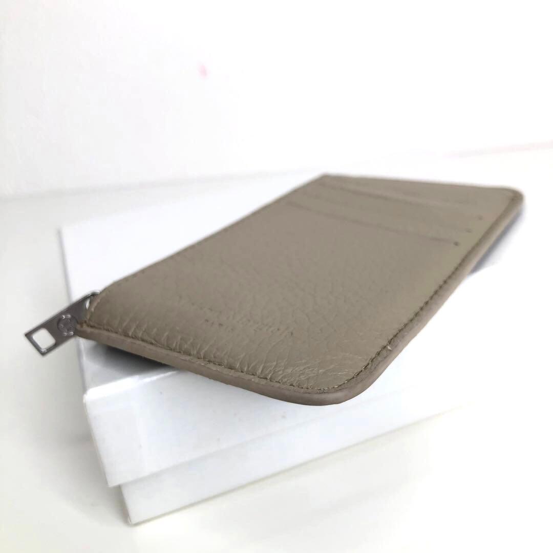 メゾンマルジェラ　カードケース　ケース　パスケース　ミニ財布　レザー財布