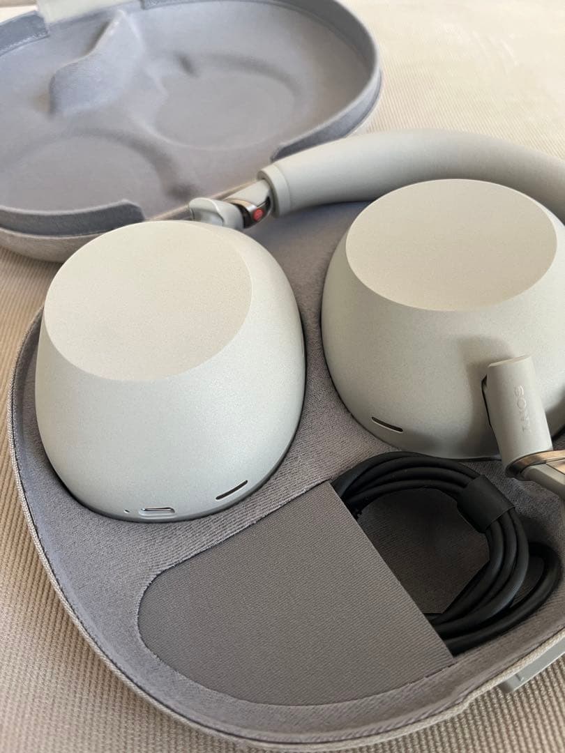 SONY ヘッドホン WH1000XM6 プラチナシルバー 3年保証付き