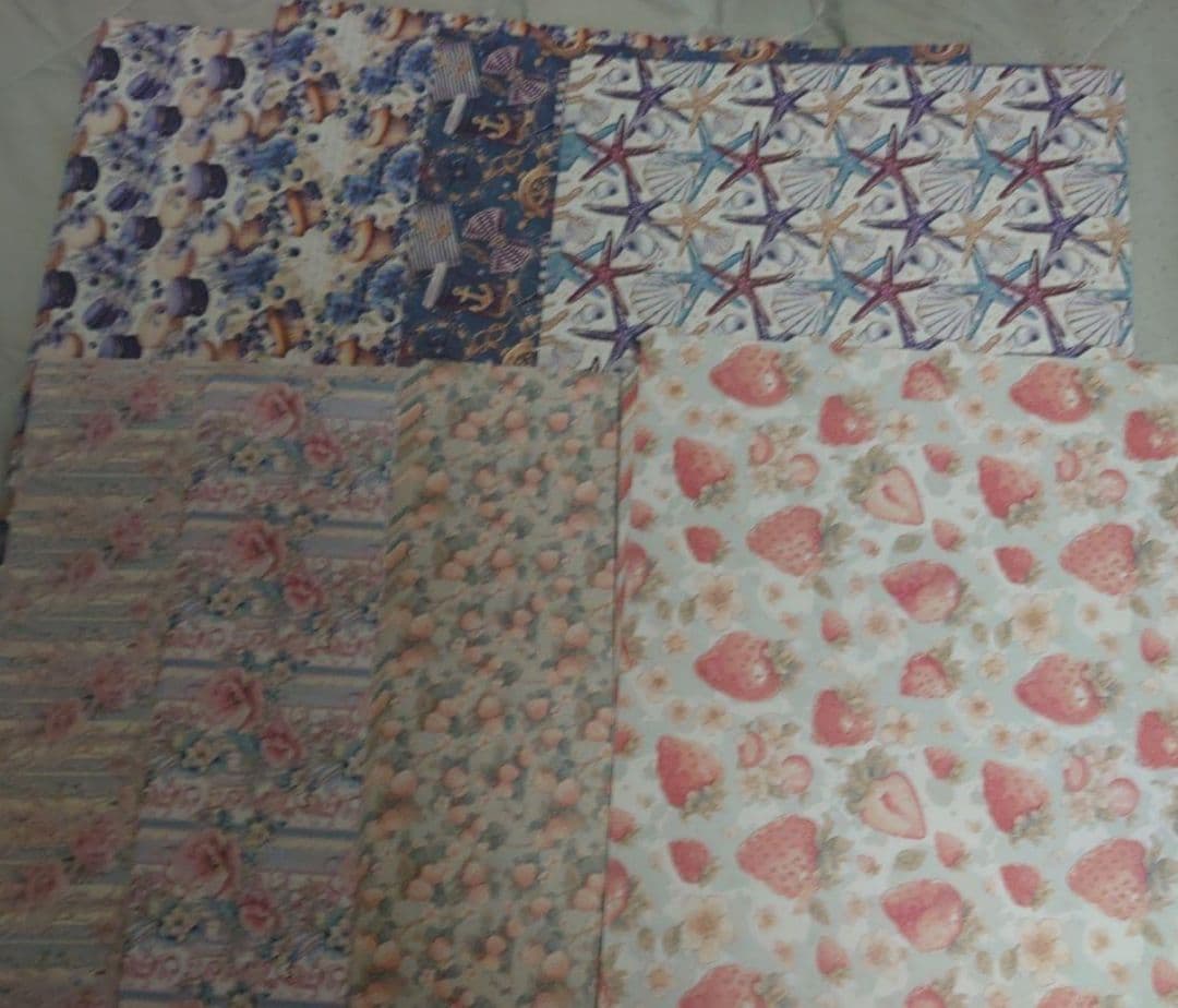 デザインペーパーまとめ売りA4サイズ1200枚以上