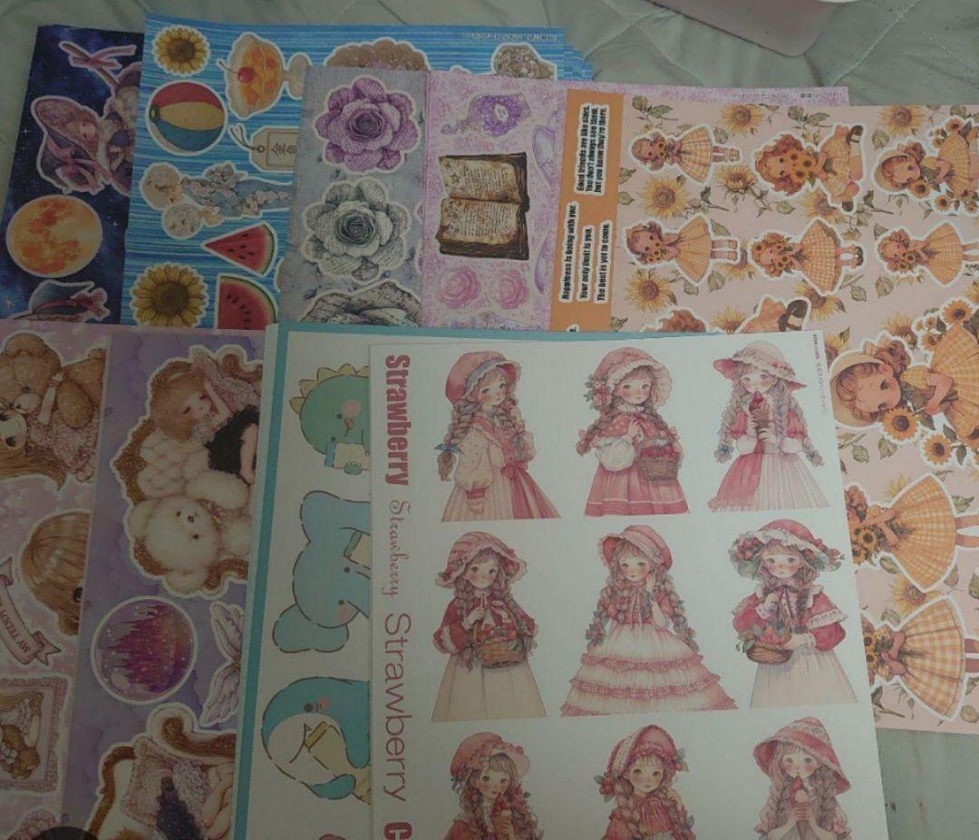 デザインペーパーまとめ売りA4サイズ1200枚以上