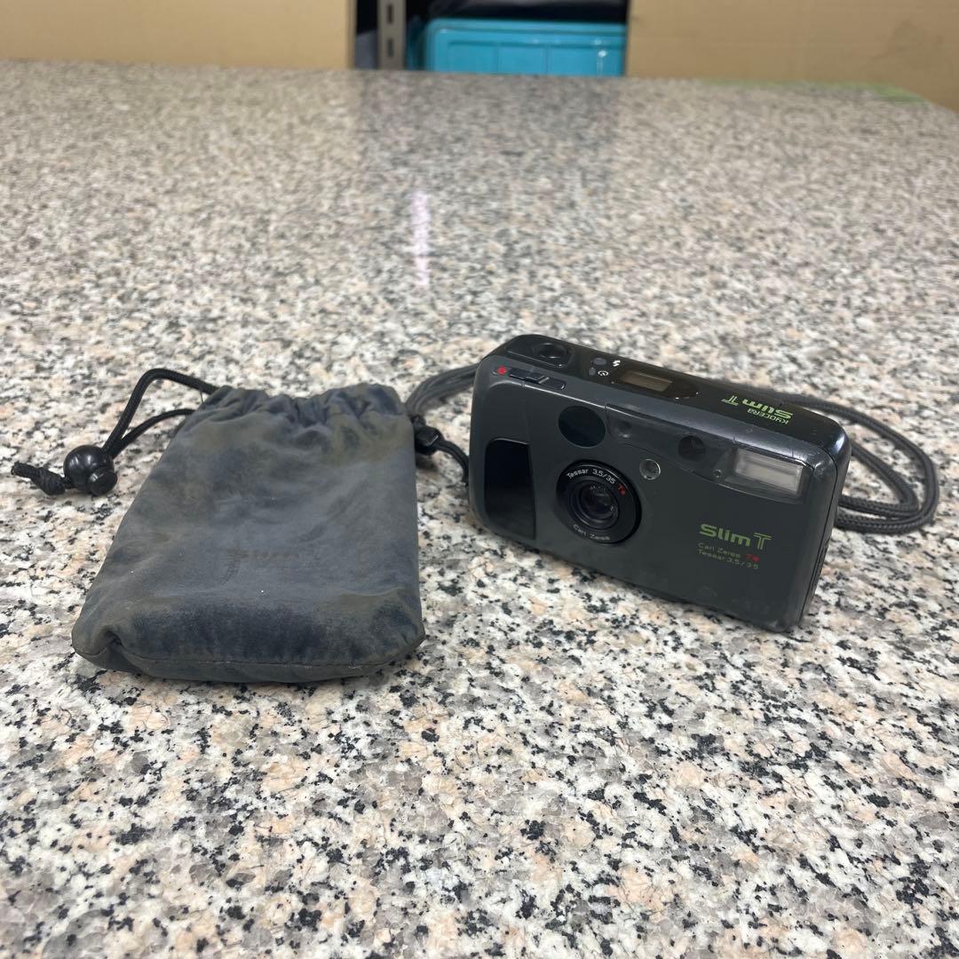 ★KYOCERA 京セラ フィルムカメラ Slim T コンパクト 袋付き 格安
