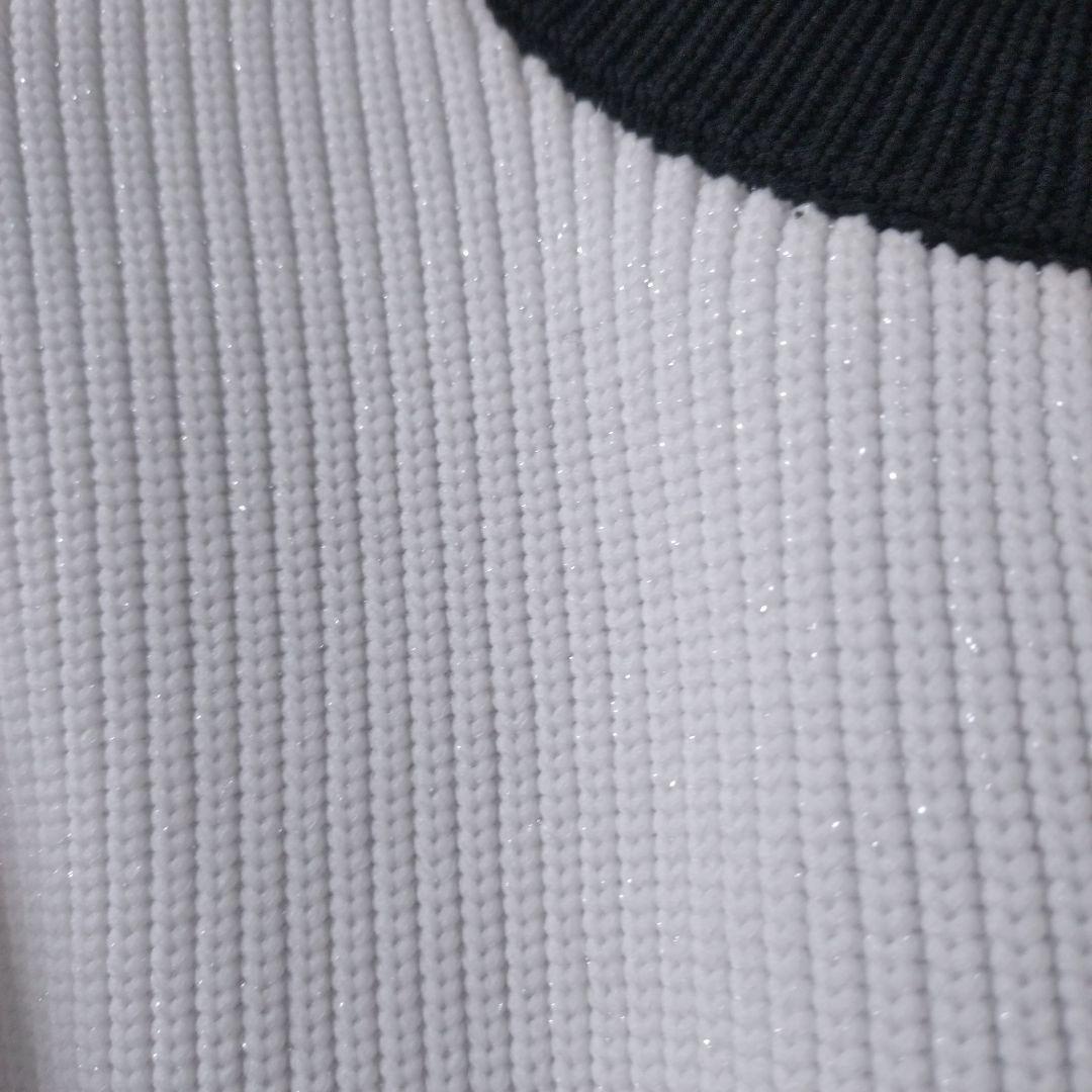 JUSGLITTY シャイニーマルチボタンカーディガン