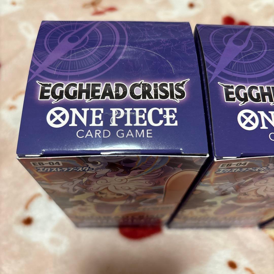 【新品未開封】 ONE PIECE エッグヘッドクライシス 3BOX