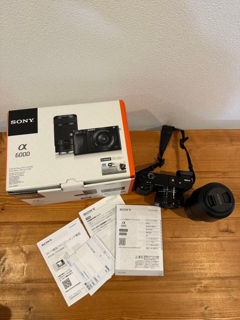 SONY α6000 ミラーレスカメラ 本体とレンズセット