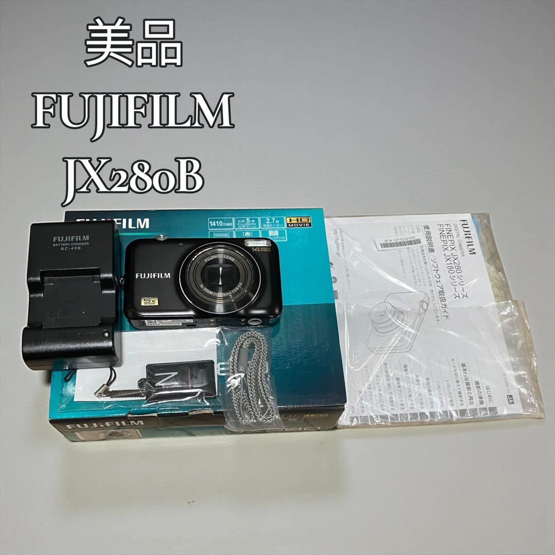 【美品】FUJIFILM FX-JX280B コンデジ