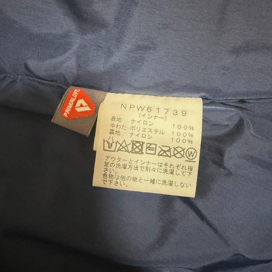 ノースフェイス　フィッシュテールトリクライメートコート　ネイビー　Mサイズ