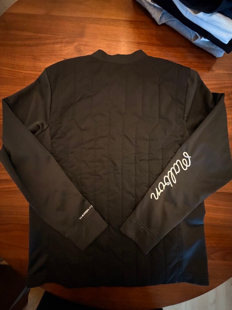 MALBON NIKE コラボ　GOLFブラック ナイロンジャケット