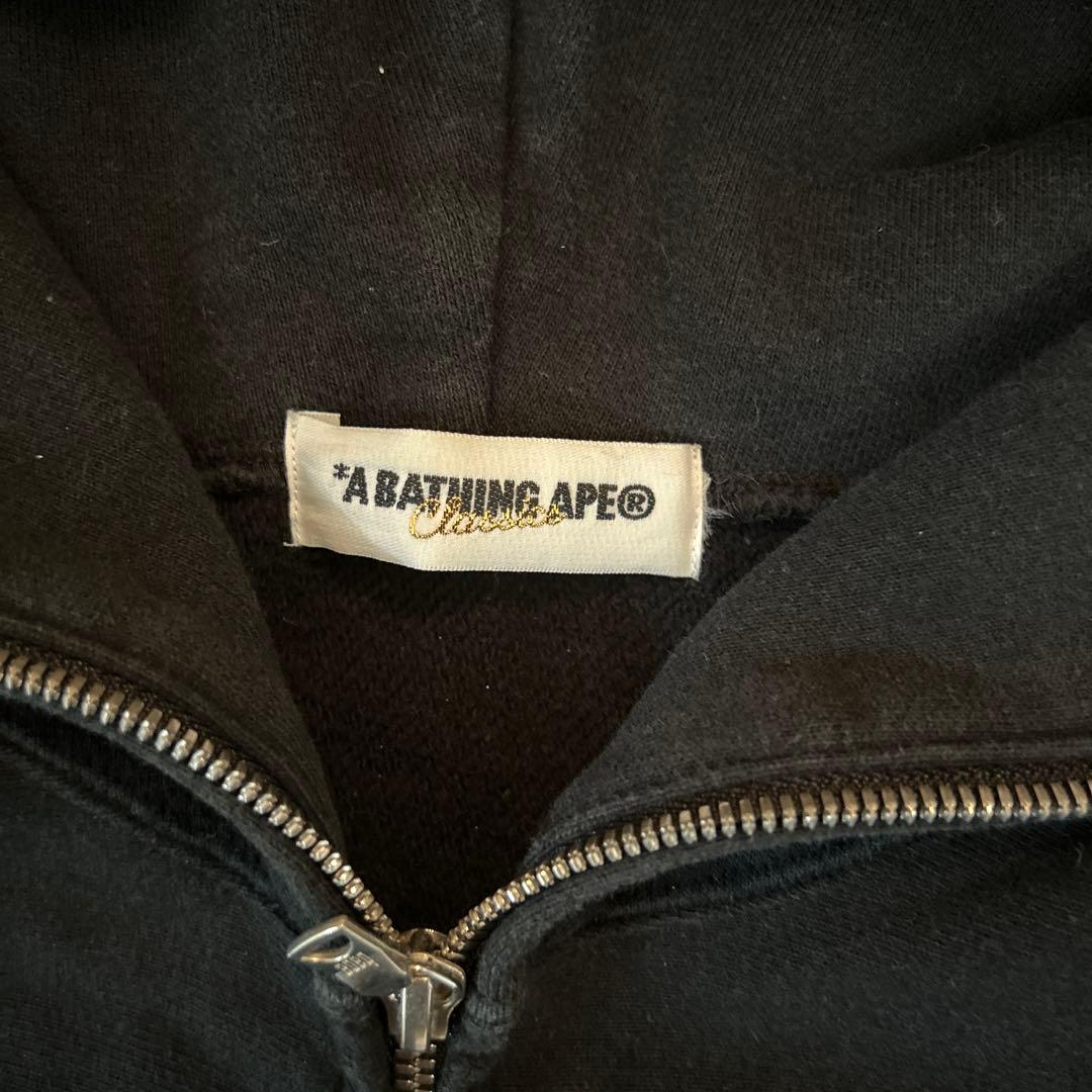 A BATHING APE ブラックパーカー 値下げ⭕️