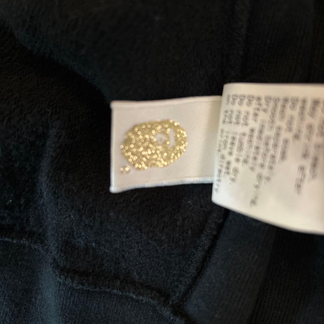 A BATHING APE ブラックパーカー 値下げ⭕️