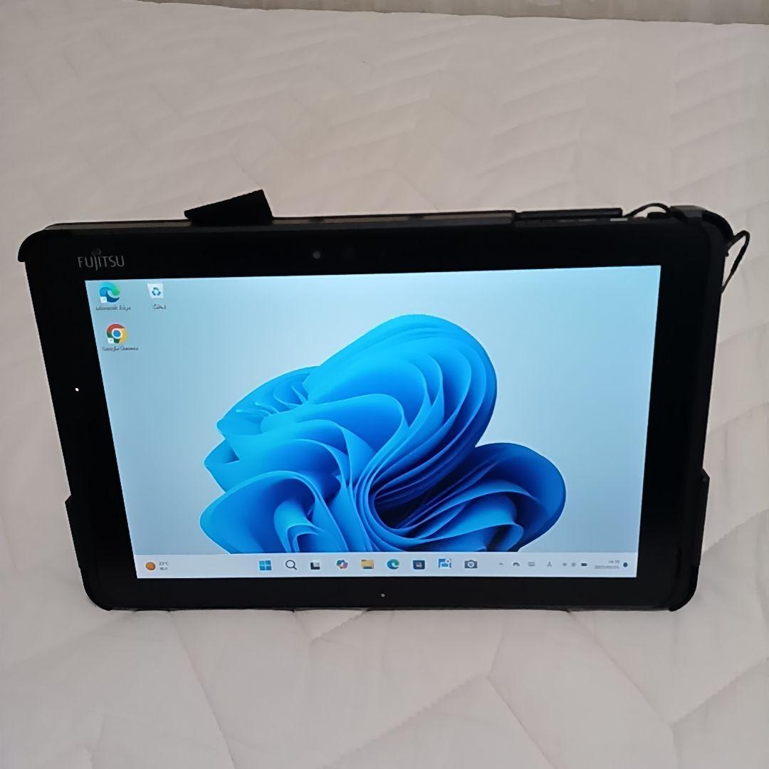 富士通 Arrows Tab Q509/VE Win11対応　カバー、ペン付き