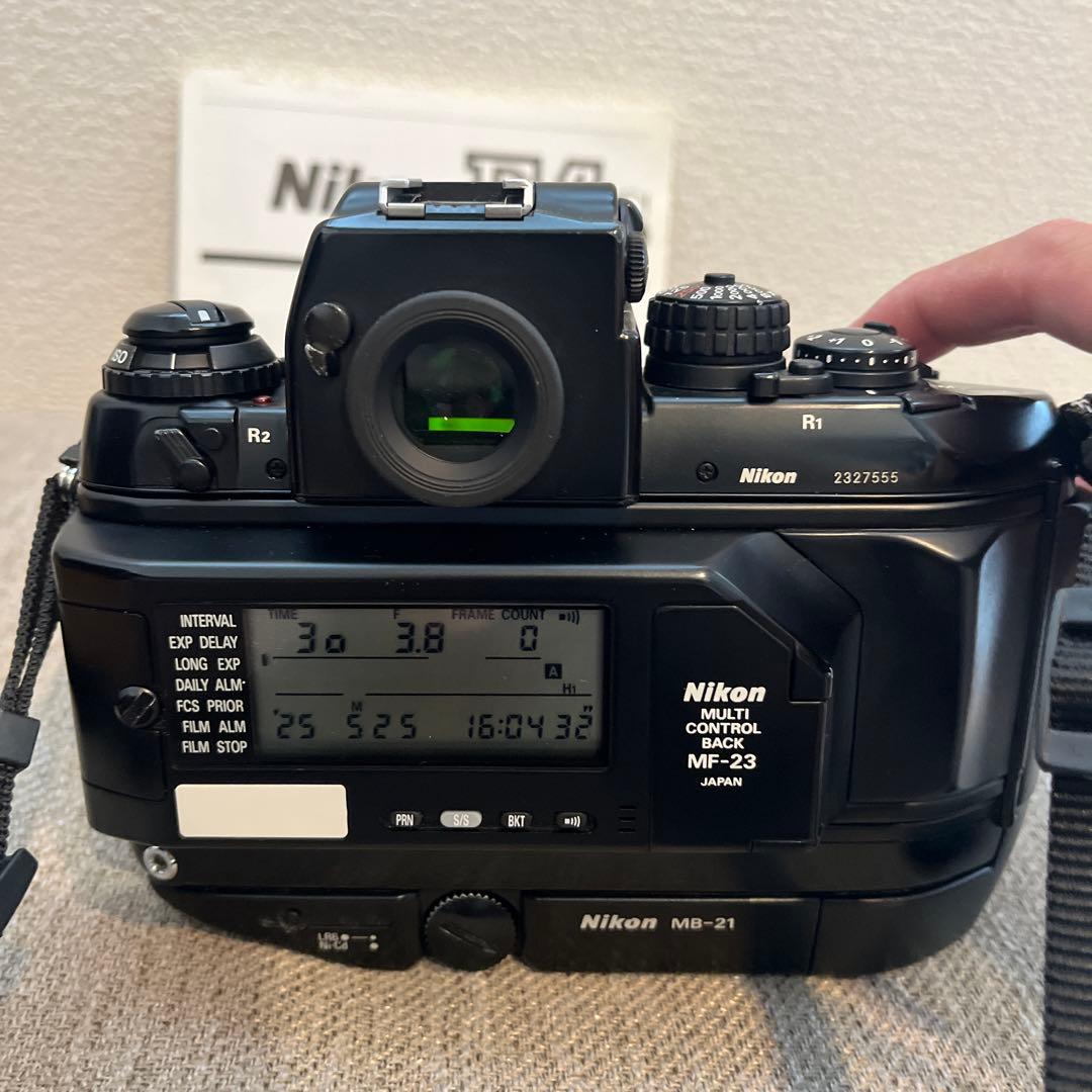 【良品】Nikon F4s レンズ、ストロボ、マルチコントロールセット