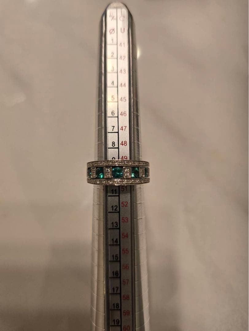 【最終値下げ】DAMIANI 750ベルエポック エメラルド K18WG リング