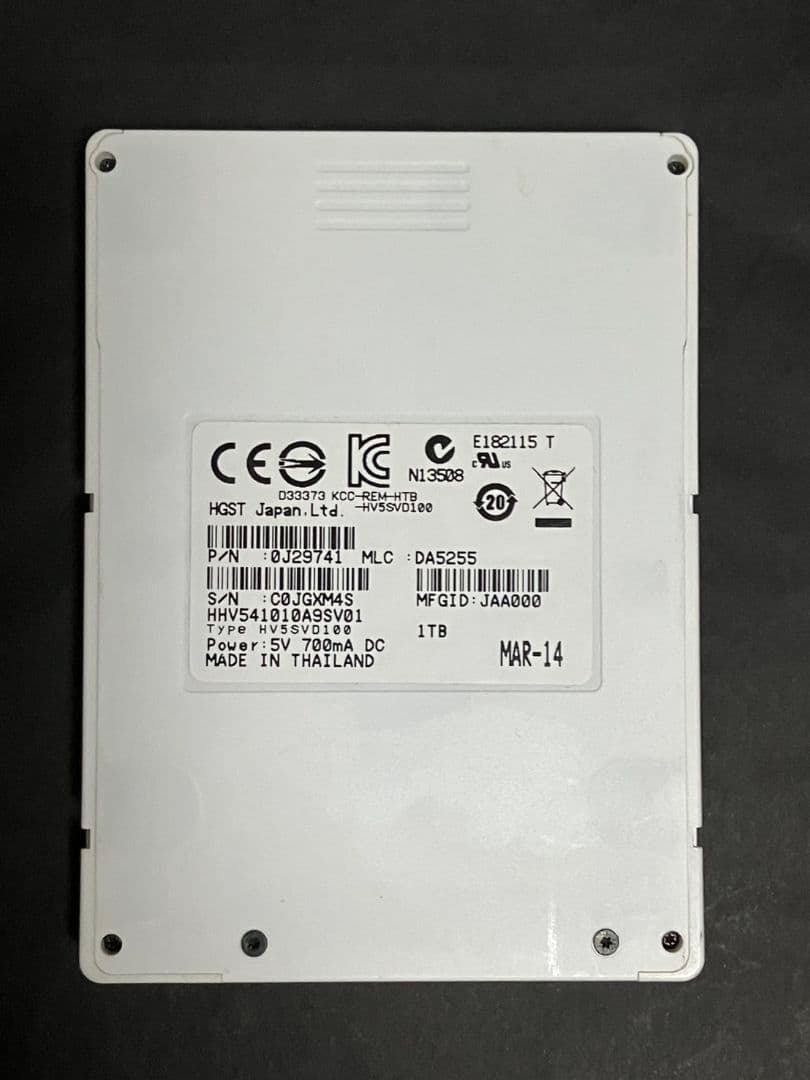 iVDR-S 1TB カセットHD