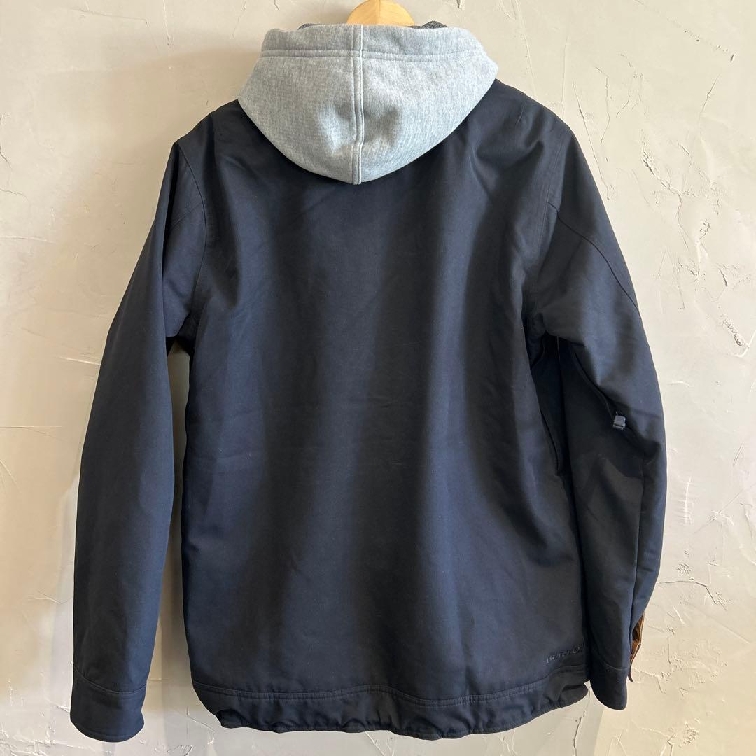 バートン　ダンモアジャケット　フード　パーカー　ブラック　フリース