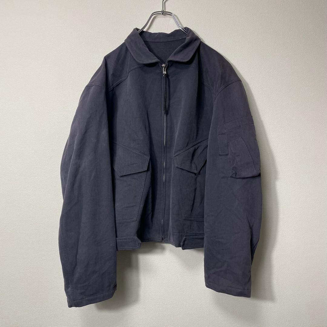 ワイズフォーメン ヨウジヤマモト ジップジャケット ブルゾン ショート丈 綿