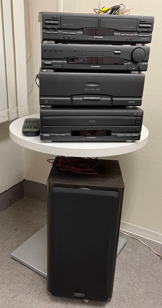 Pioneer パイオニア　コンポ L7 / CD.LD.カセットジャングル品