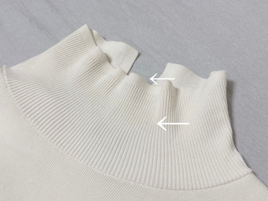 LE PHIL✨ ルフィル ボーダー ハイネック ニット プルオーバーADORE