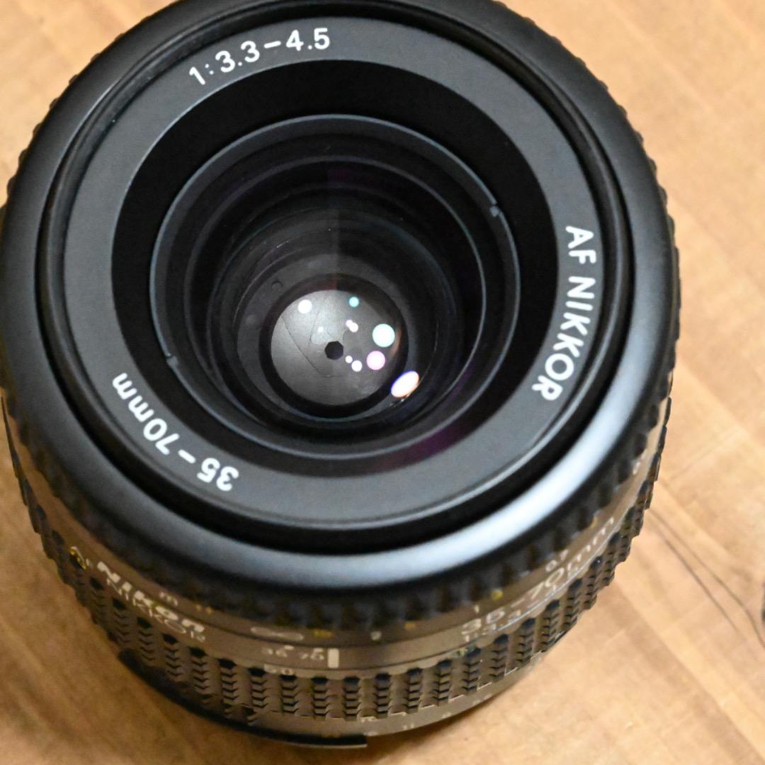 フィルムカメラの完成型。Nikon F80D＋標準レンズ+ストラップ新品