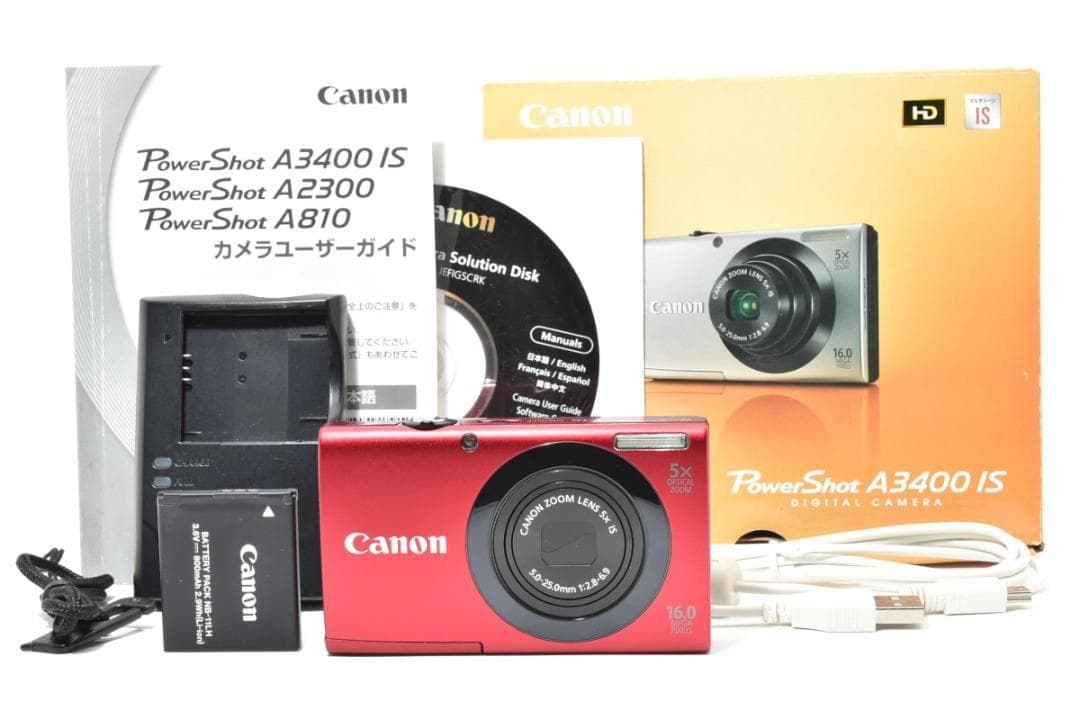 ■ 美品 ■　キヤノン Canon PowerShot A3400 IS 動作品