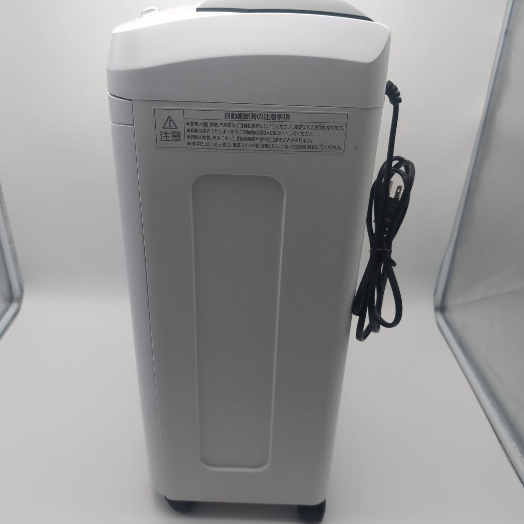 【美品】アイリスオーヤマ 細密オートフィードシュレッダー AFS100M