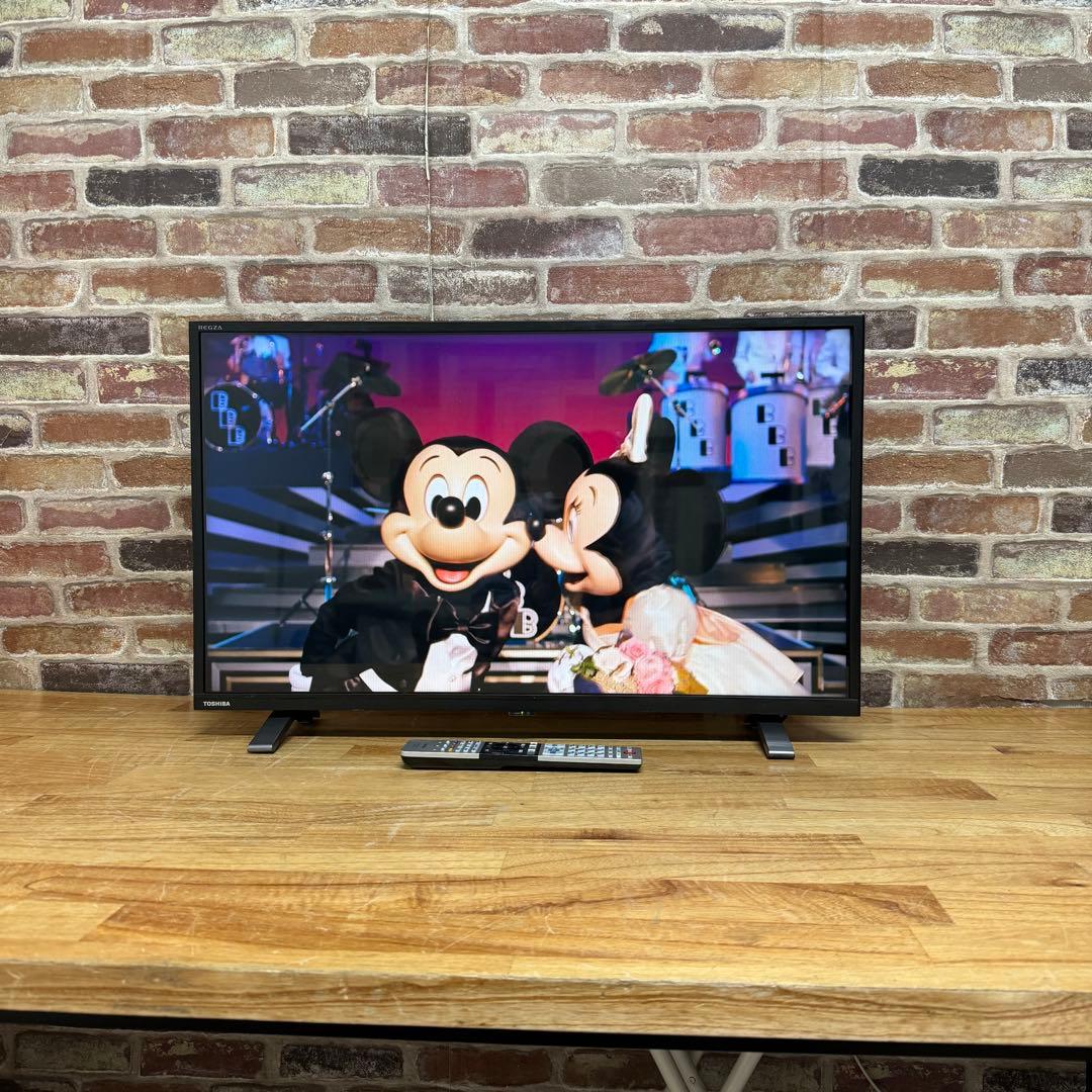 東芝 32V型 液晶テレビ 32V34 REGZA スマートテレビ 動画アプリ○