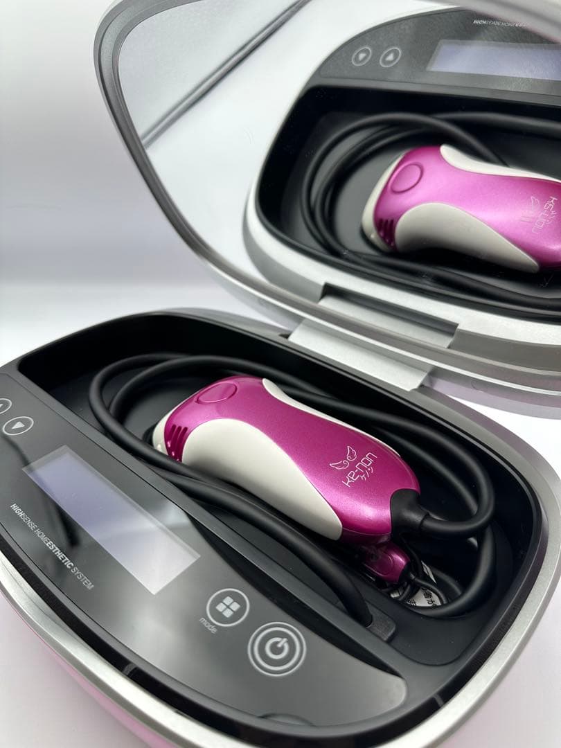 【超美品・箱あり】ケノン Ver.4.1 ピンク 本体＋カートリッジ3種付